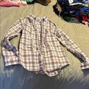 Express Extra Slim Fit Plaid Button-Up Shirt